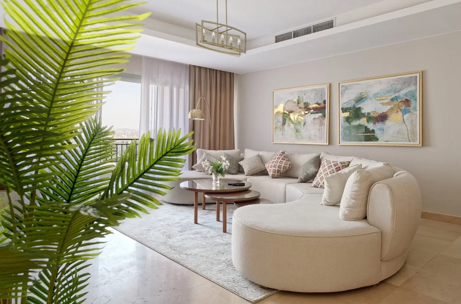 Luxurious Furnished Apartment for Rent in Cairo Festival City - 160 sqm