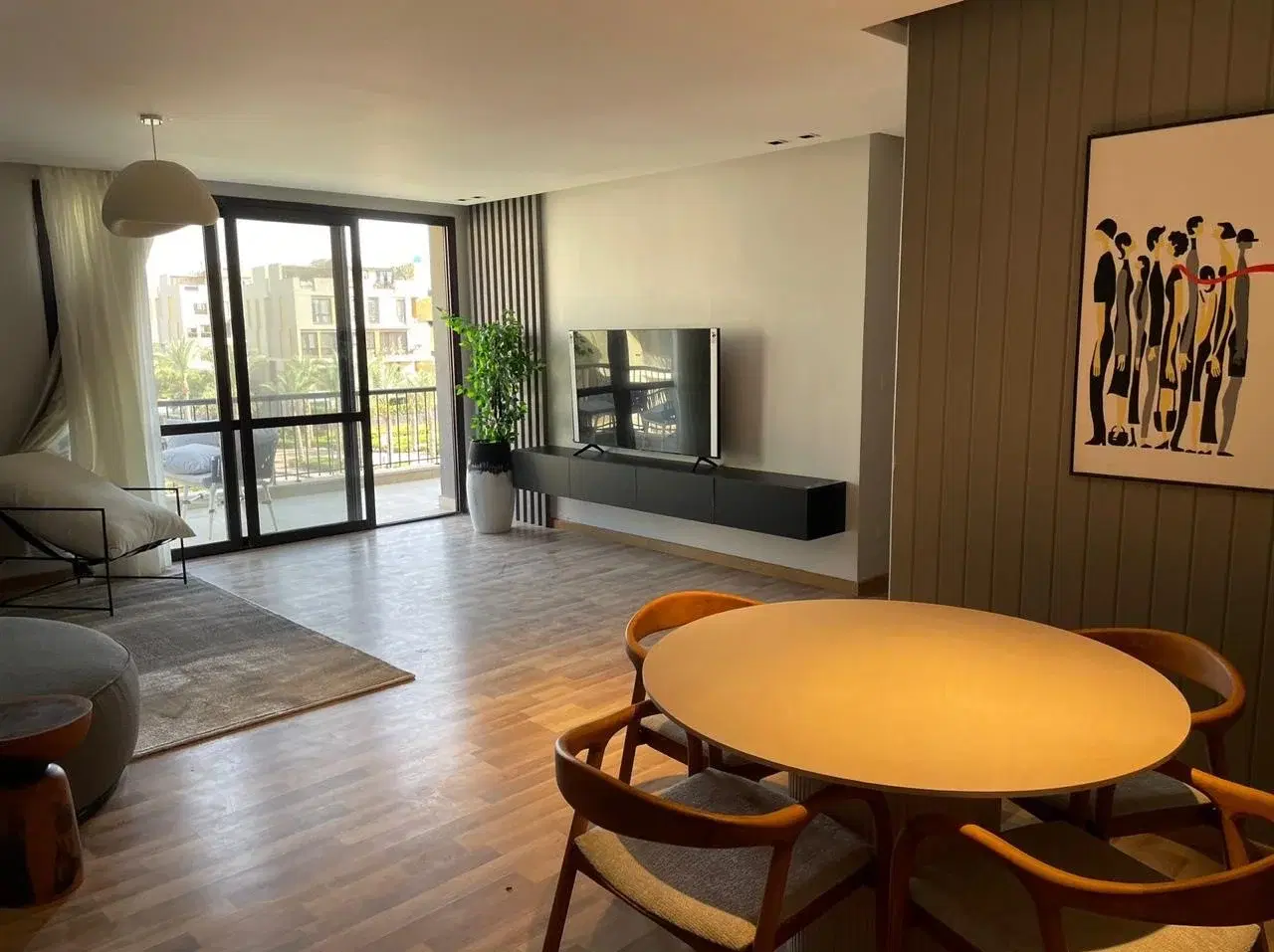Charming Furnished Apartment for Rent in Sodic Eastown - 140 sqm on the Second Floor