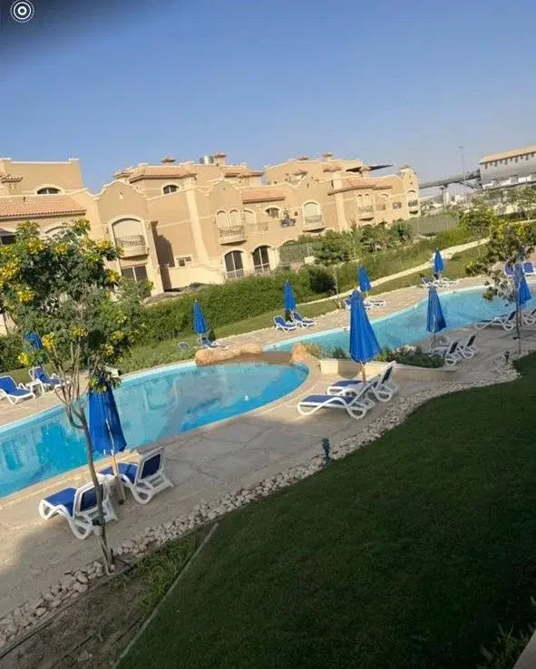 Twin house for sale on pool in El Patio Oro by La Vista, ready to move