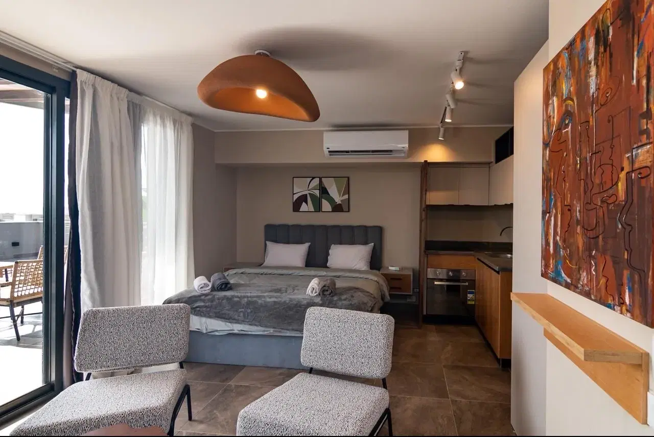 Luxury studio with private roof for rent in by Sodic Villette