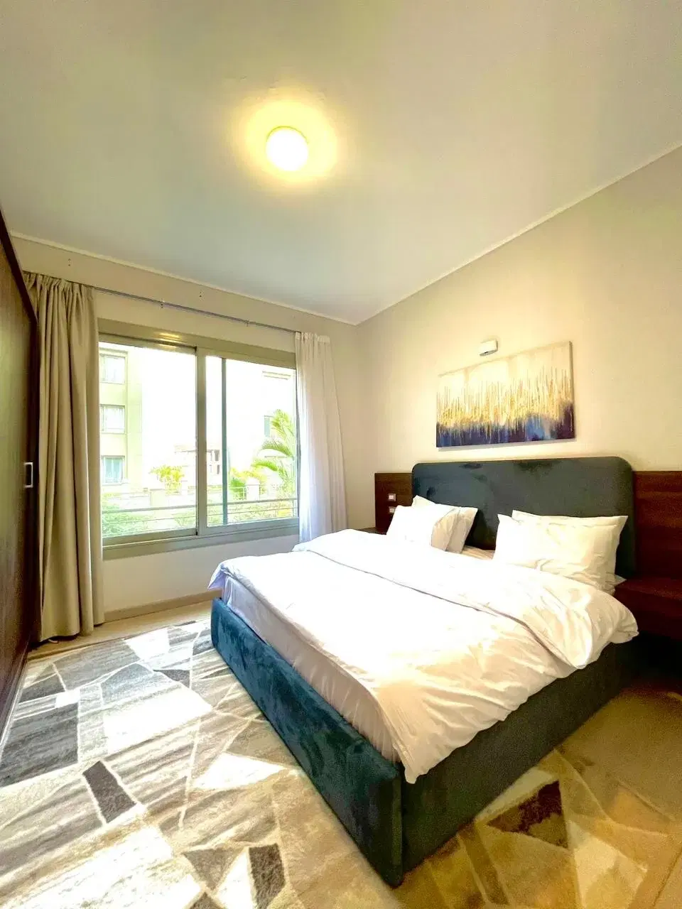 Furnished ground floor apartment rent in The Village Gate, garden