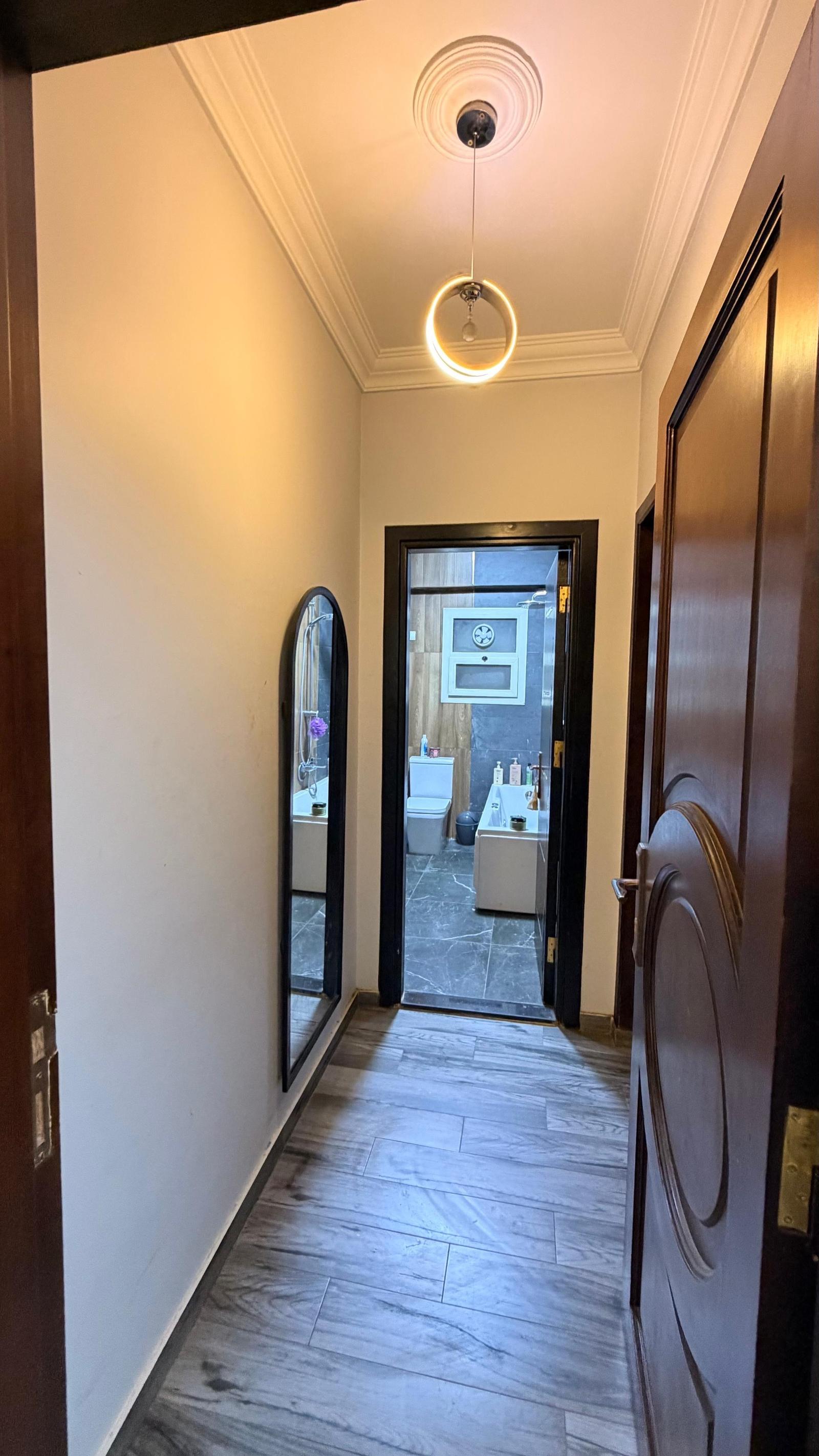 3-bed ground apartment in Ramblas, New Cairo — 240 sqm + 100 sqm garden