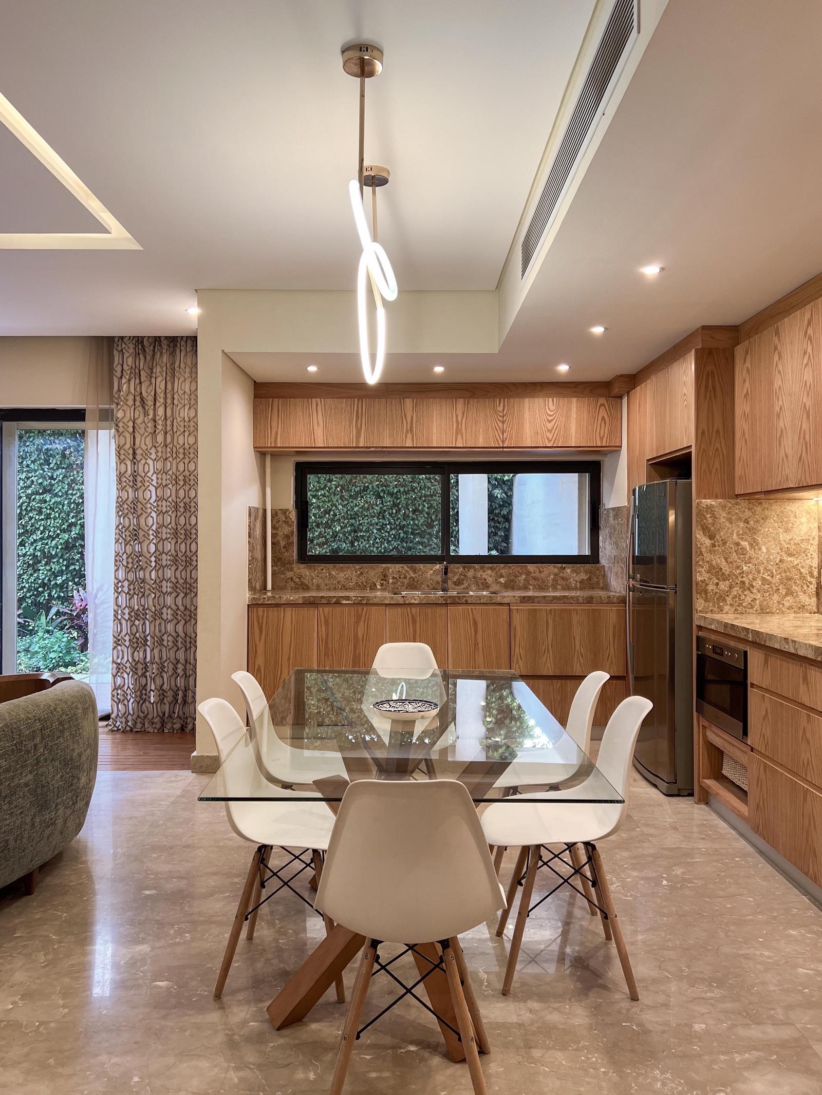 2-bed apartment for rent in Lake View Residence — 130 sqm + 100 sqm garden