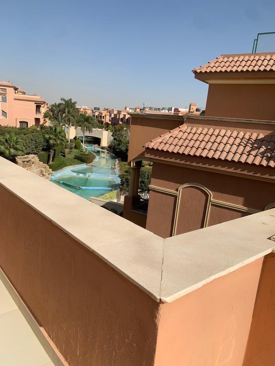 Standalone villa for rent in Emerald Park, New Cairo — 470 sqm, fully furnished