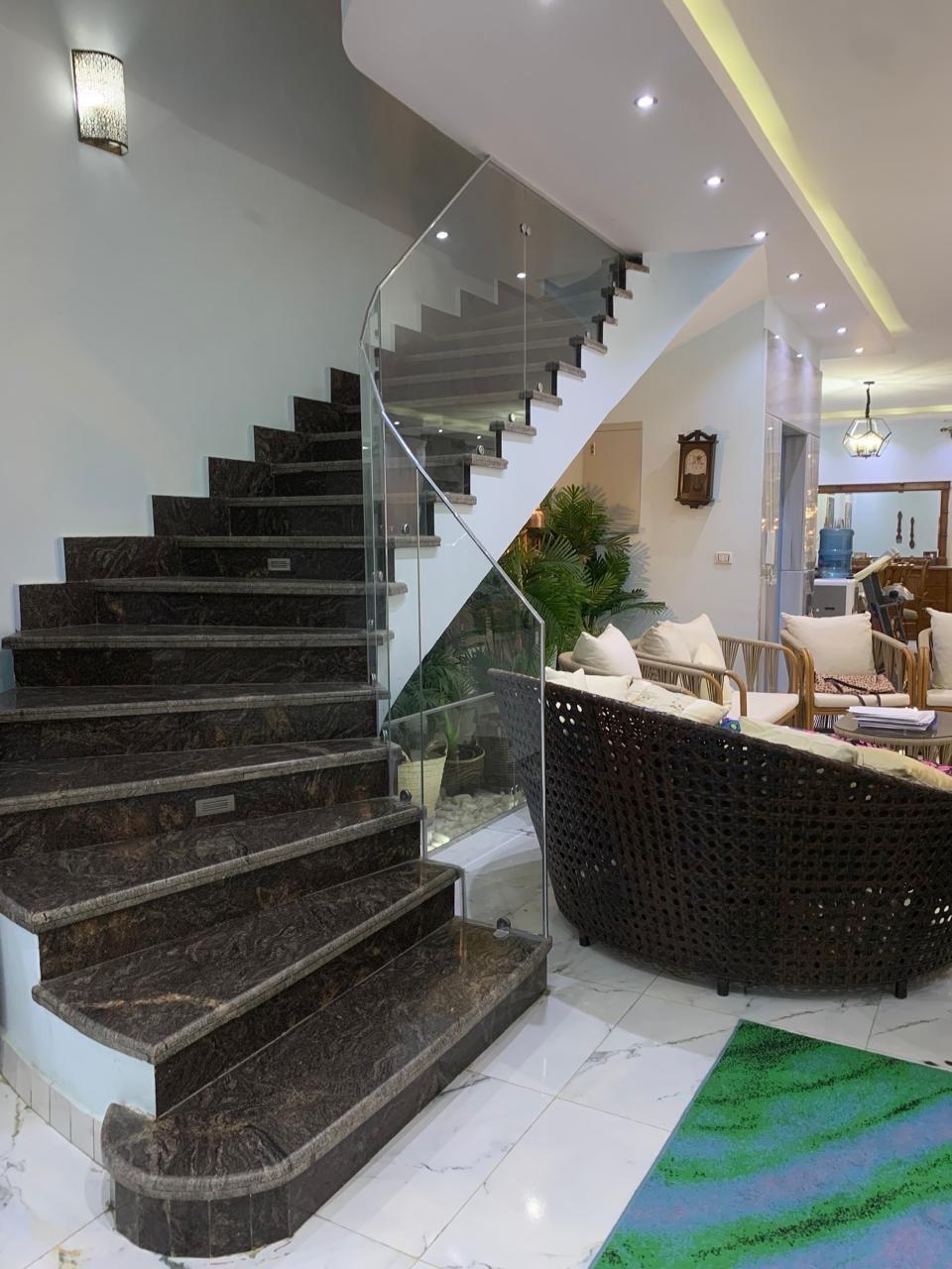 Standalone villa for rent in Emerald Park, New Cairo — 470 sqm, fully furnished