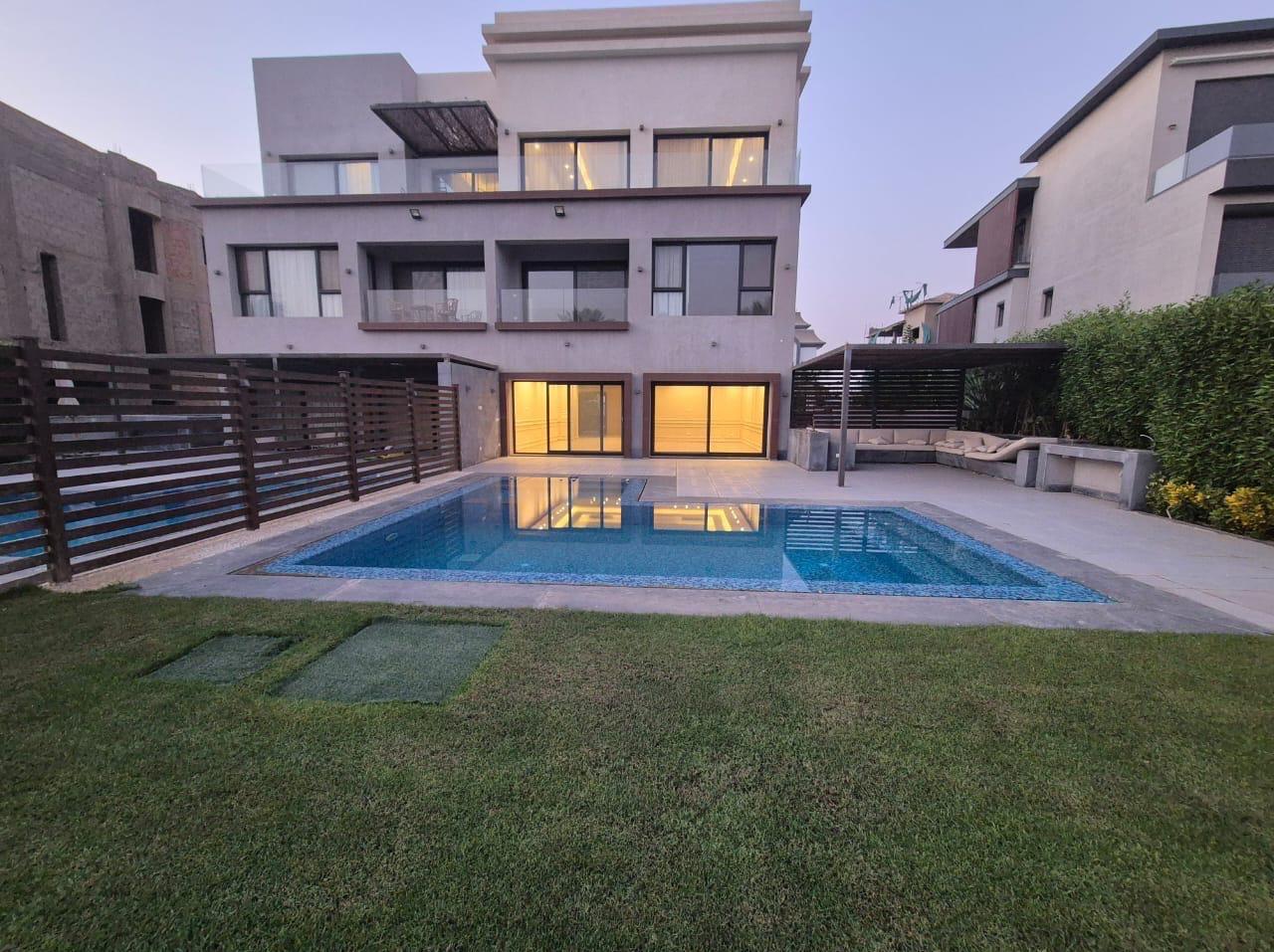 TwinHouse for Rent in Katameya Dunes, First Row Golf View