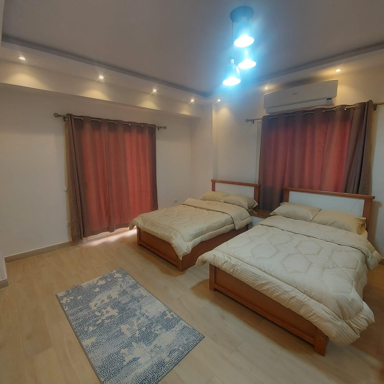 Fully Furnished Apartment for Rent in First District, New Cairo - 220 sqm