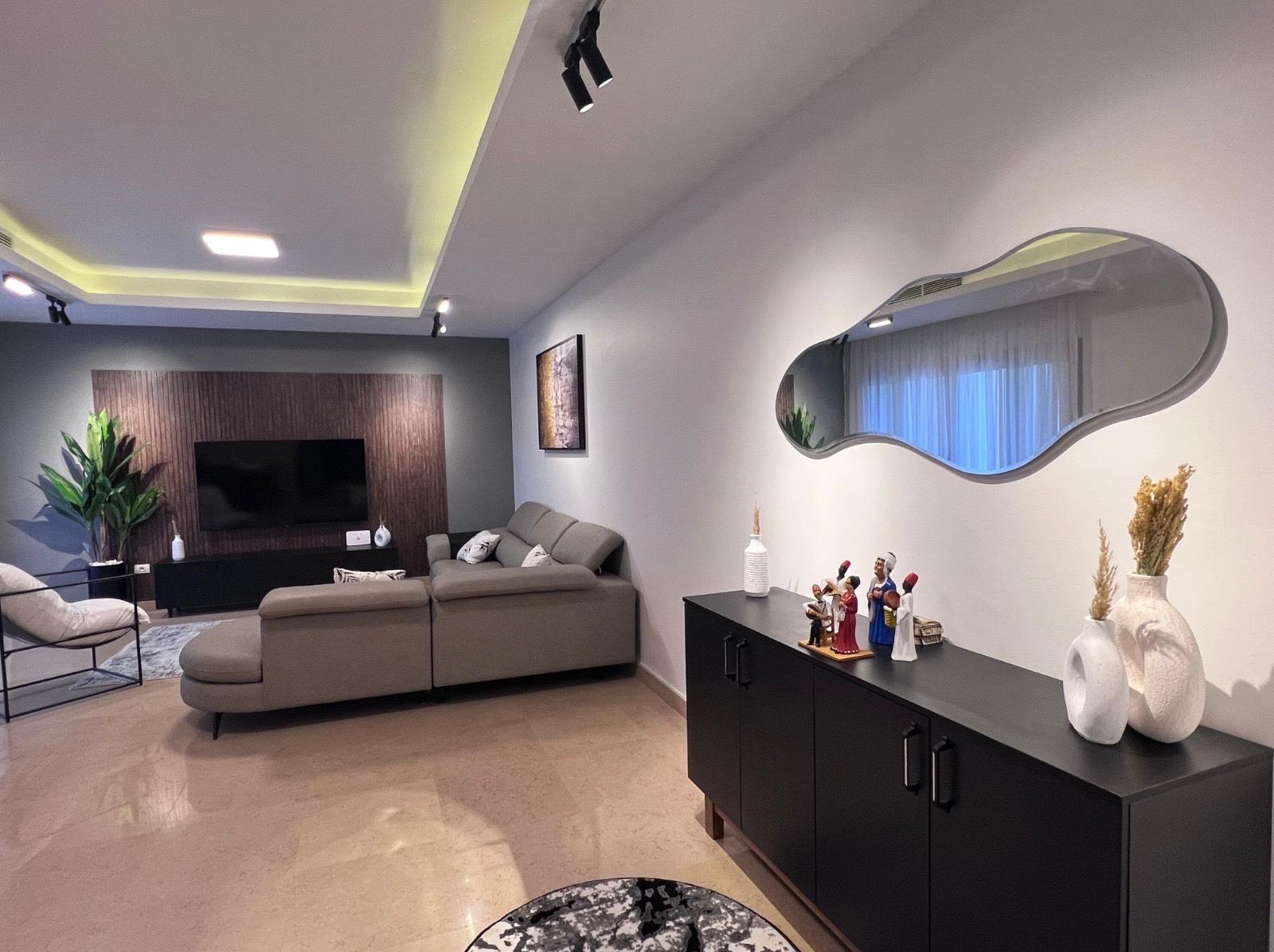 Furnished Apartment with Garden in Cairo Festival City for Rent