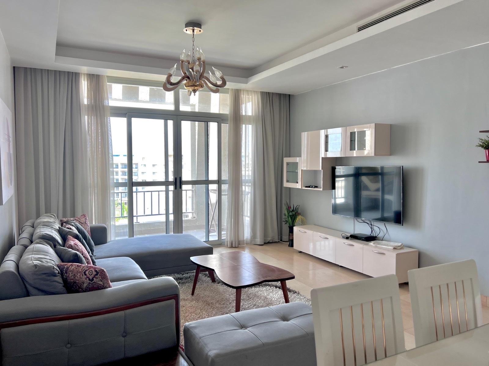 Stylish Furnished Apartment for Rent in CFC, 145 sqm