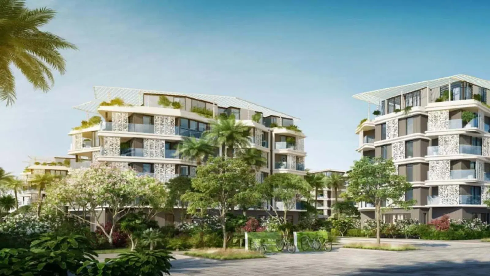 Resale Studio in Palm Hills Badya 60 sqm Fully Finished Near University