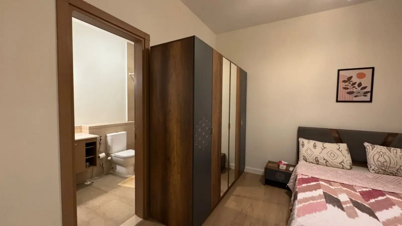 Furnished apartment for rent in Mivida Boulevard by Emaar with central AC