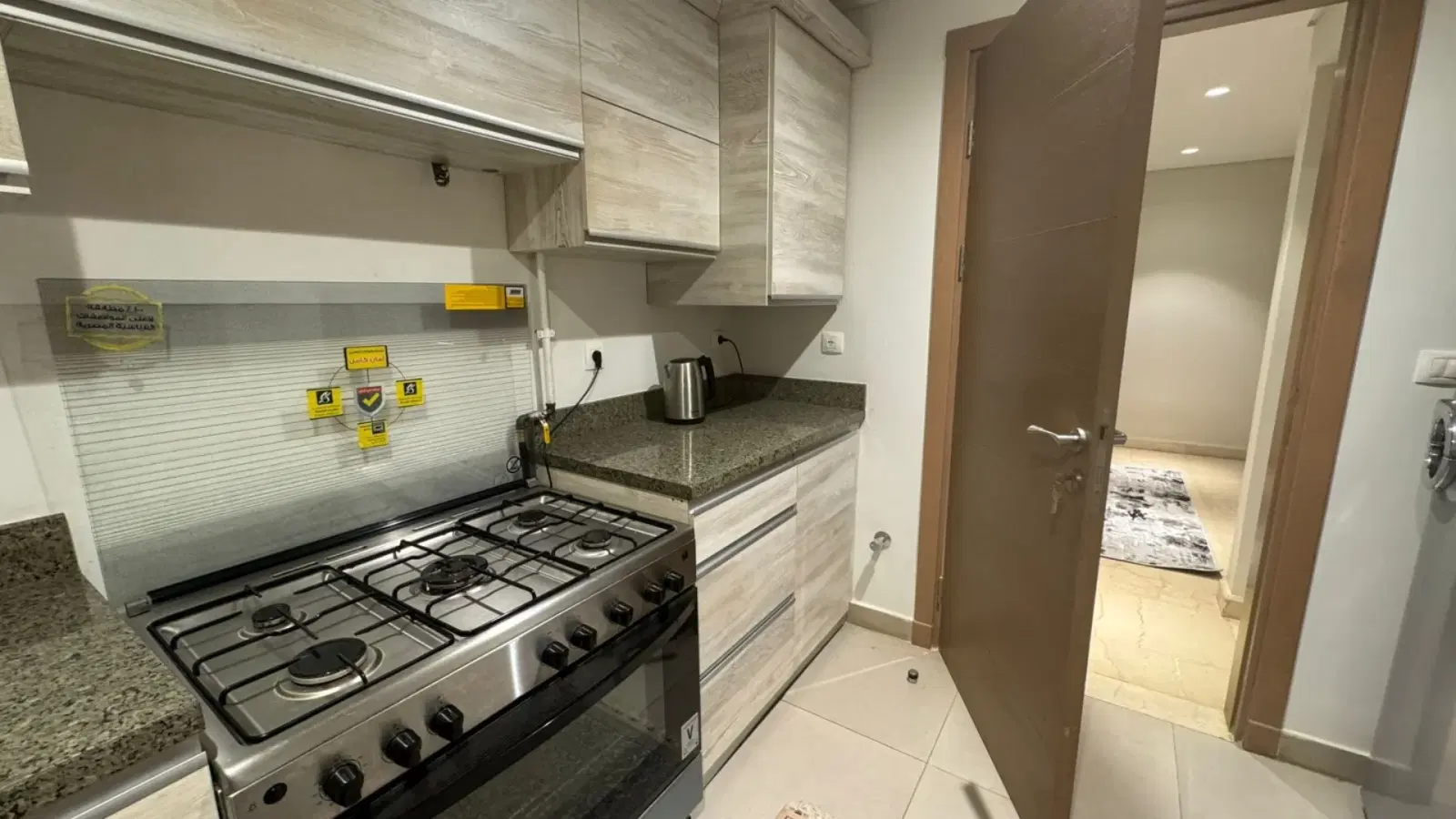 Furnished apartment for rent in Mivida Boulevard by Emaar with central AC