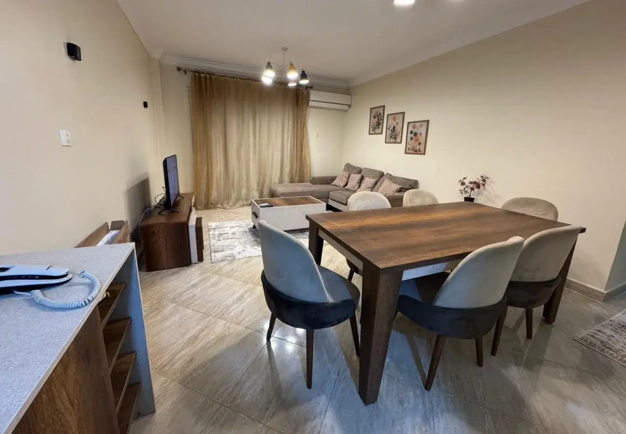 Apartment for rent in Dar Misr Al Qarnfel fully furnished and ready to move