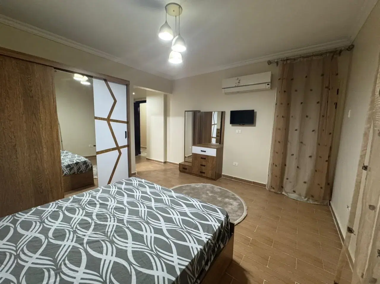 Apartment for rent in Dar Misr Al Qarnfel fully furnished and ready to move
