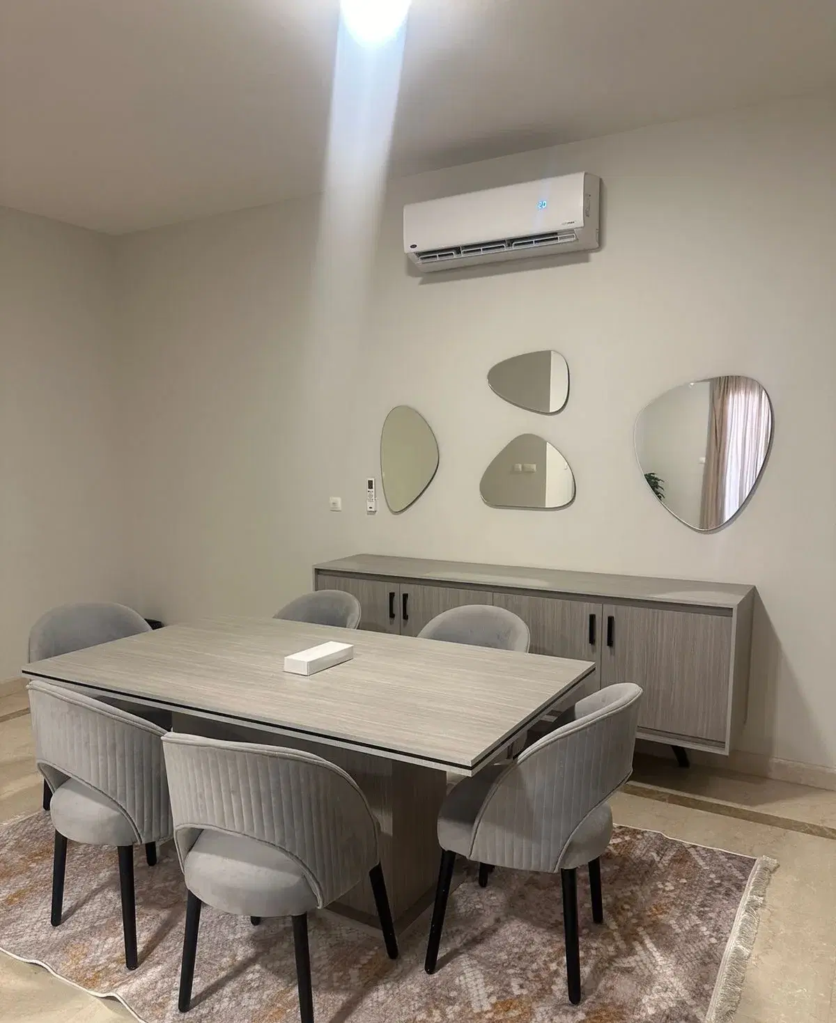 Furnished apartment for rent in Mivida by Emaar on the third floor