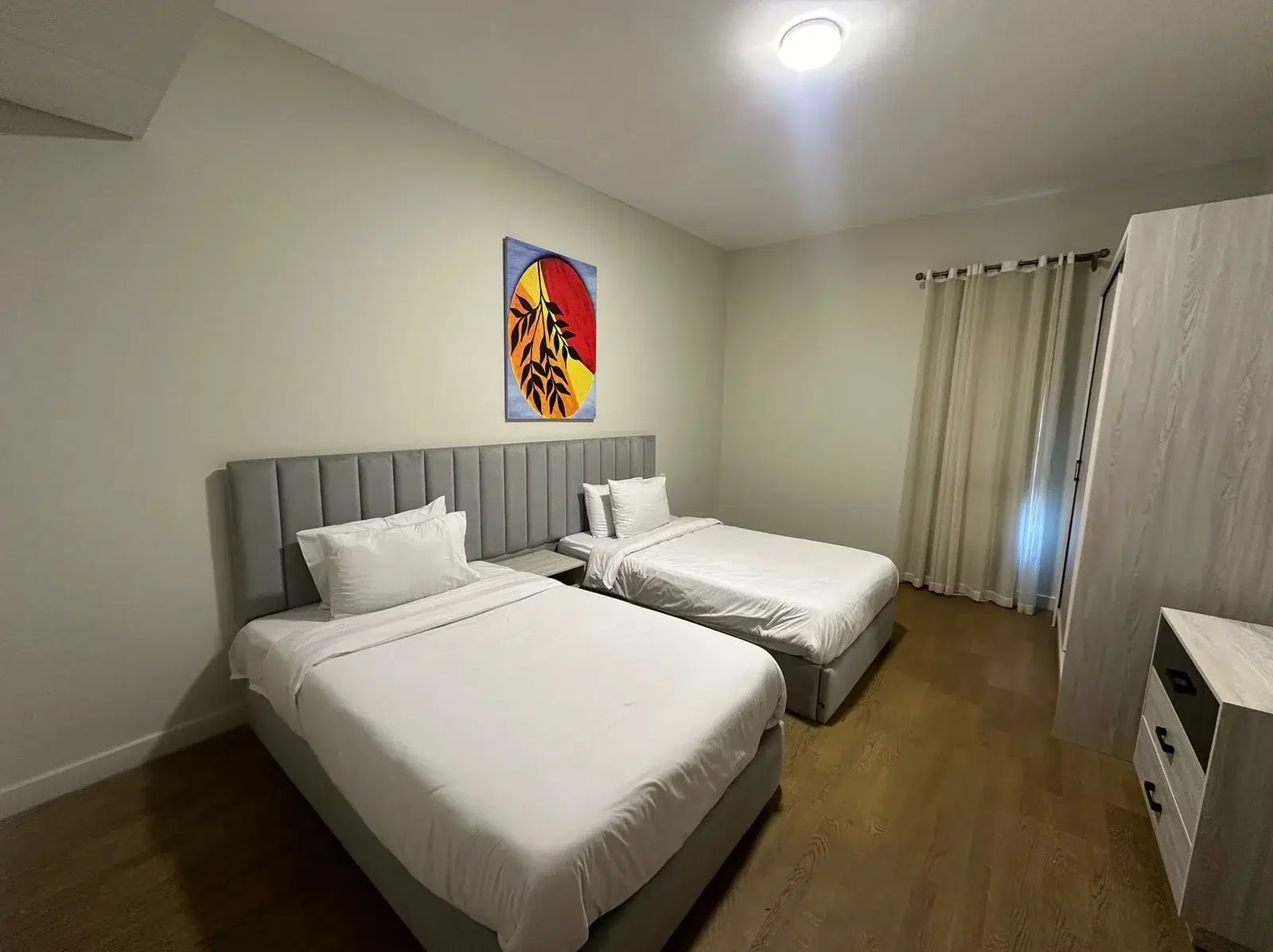 Furnished apartment for rent in Mivida by Emaar on the third floor