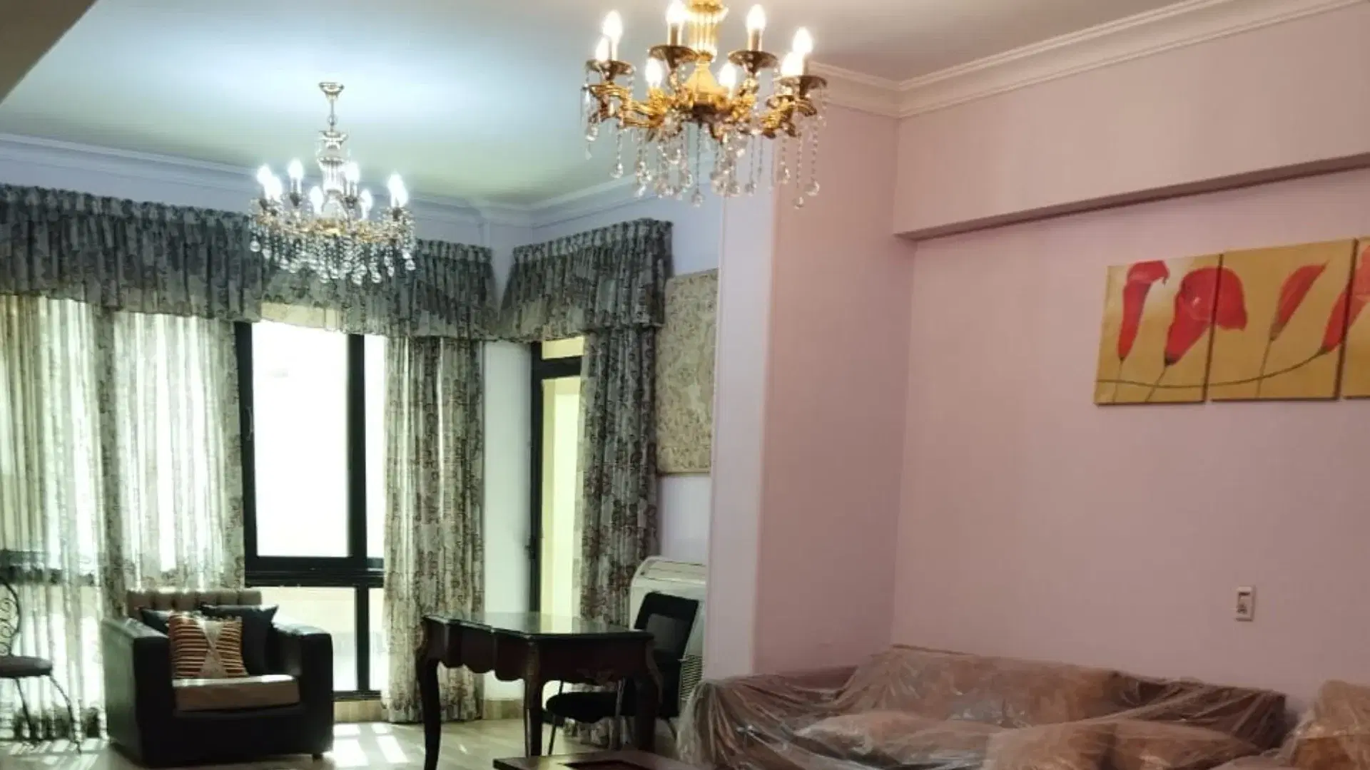 دوبلكس متشطب البنفسج عمارات بجاردن 300م وبيزمنت 150م وجاكوزي