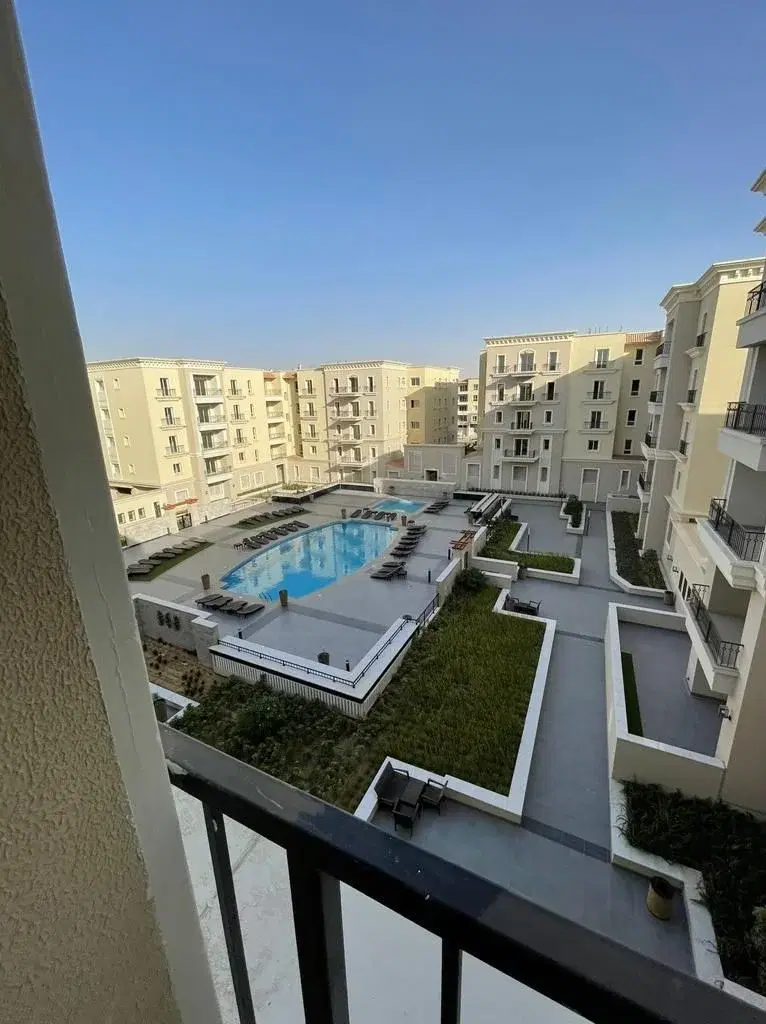 Pool view apartment Mivida by Emaar Misr, 191 sqm furnished