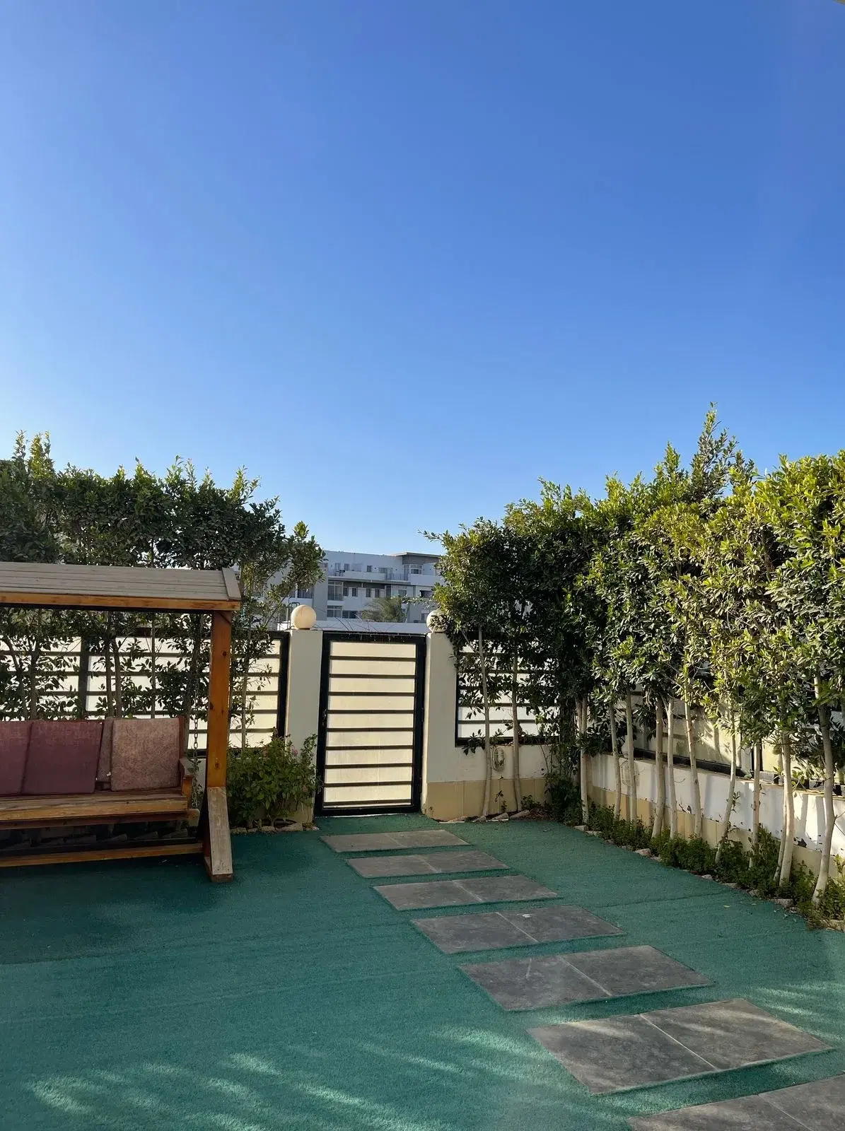 Fully finished townhouse in New Cairo at Hyde Park with private garden and spacious layout