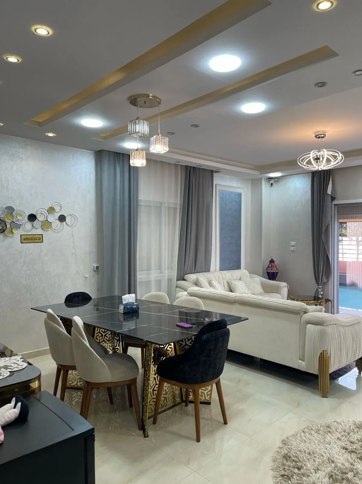 Fully finished townhouse in New Cairo at Hyde Park with private garden and spacious layout
