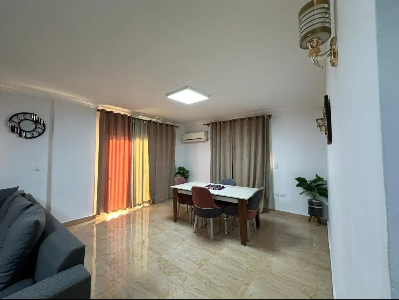 Elegant Furnished Apartment for Rent in Banafseg with Garden View