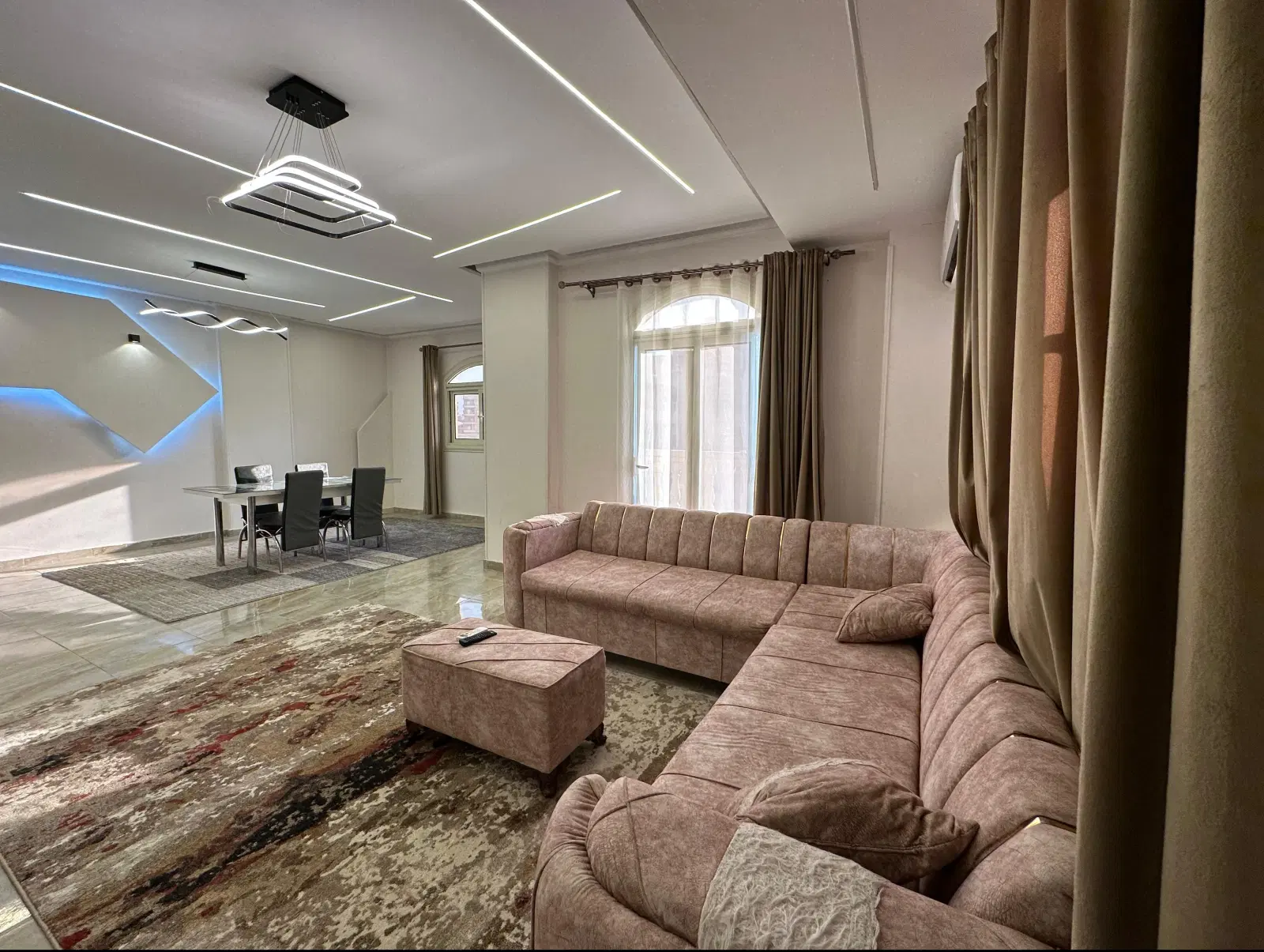 Spacious Fully Furnished Apartment for Rent in Banafseg - 200 sqm
