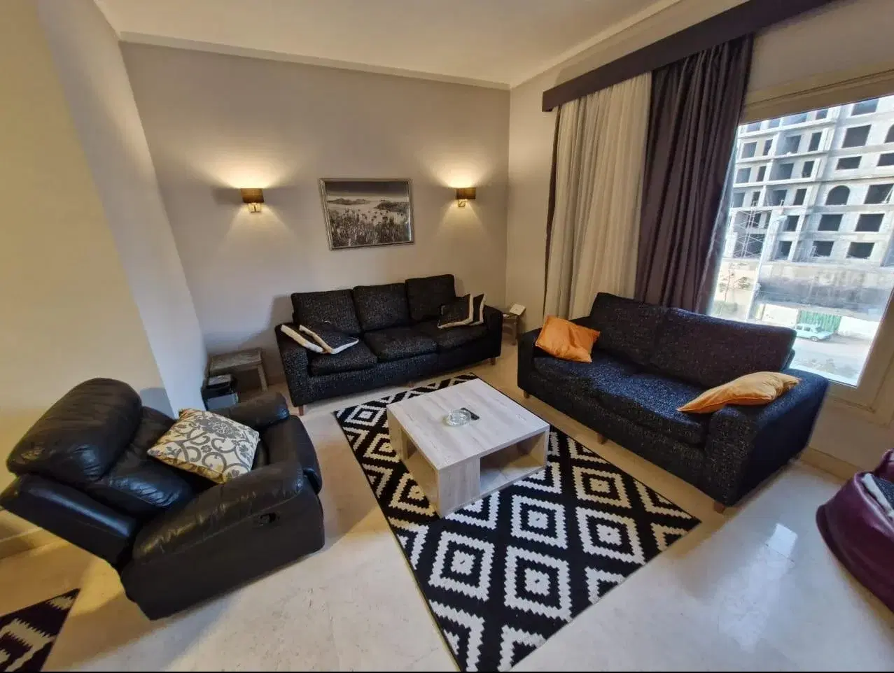 Fully Furnished One-Bedroom Apartment for Rent in Palm Hills at The Village