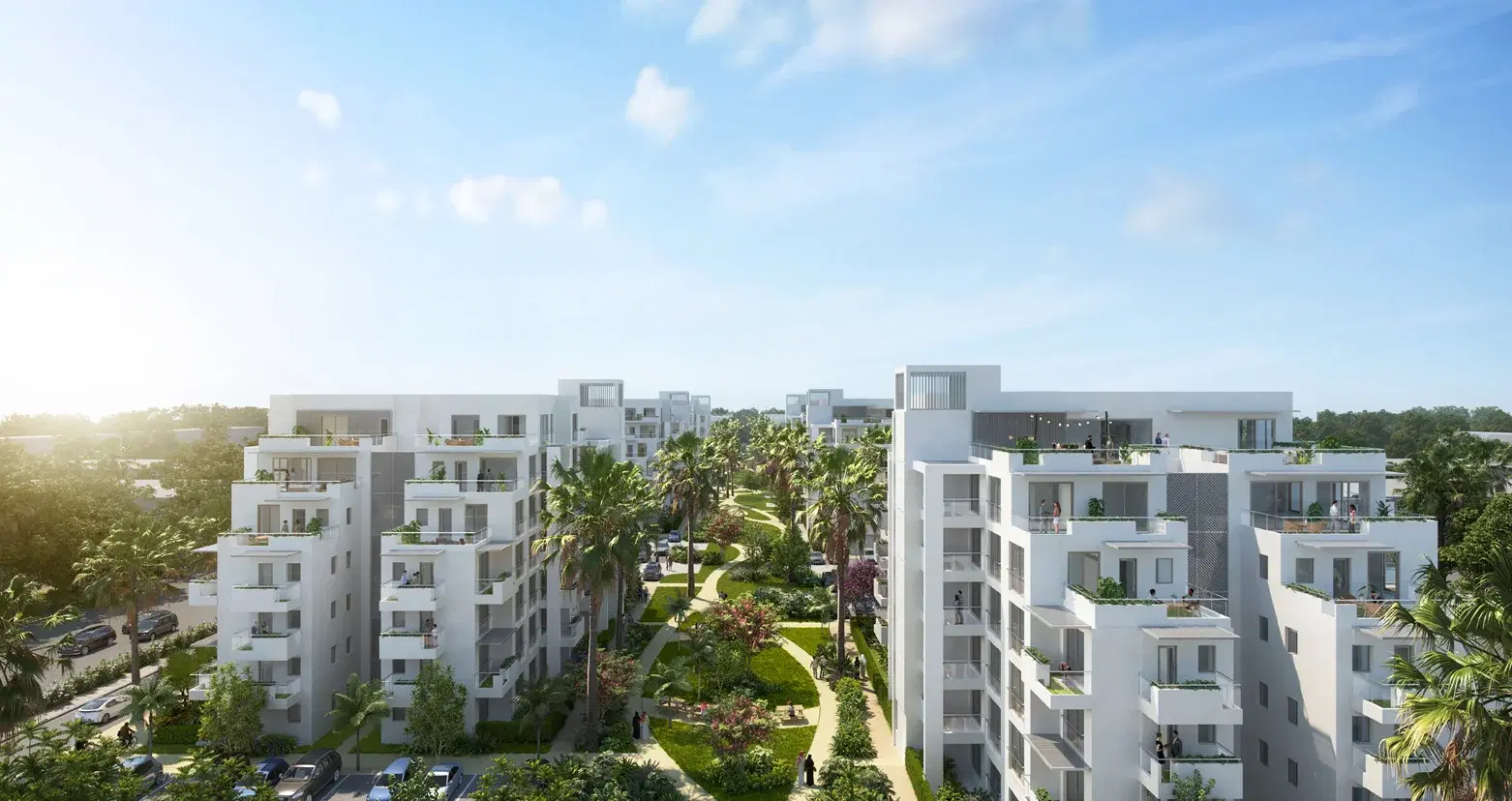 2-Bed Apartment for Sale in Al Burouj (Origins) — 155 m², Two Terraces