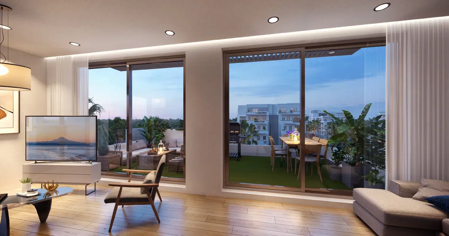 2-Bed Apartment for Sale in Al Burouj (Origins) — 155 m², Two Terraces