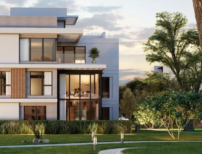 2-Bedroom Ground-Floor Apartment with 70 sqm Private Garden for Sale in The Estates Residence, New Zayed (SODIC)
