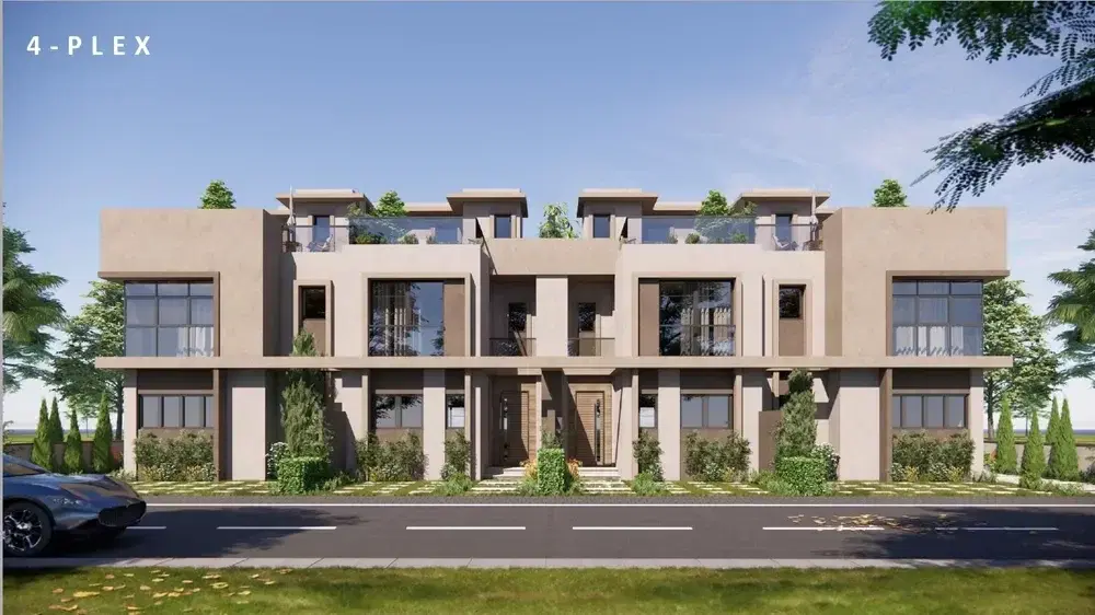 Twinhouse for Sale in Il Bosco, New Administrative Capital — 4 Bedrooms | Misr Italia Properties