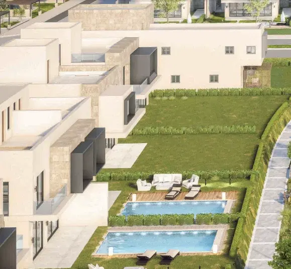 Semi-Finished 3-Bed Townhouse with Pool Access in Al Karma Gates, Sheikh Zayed