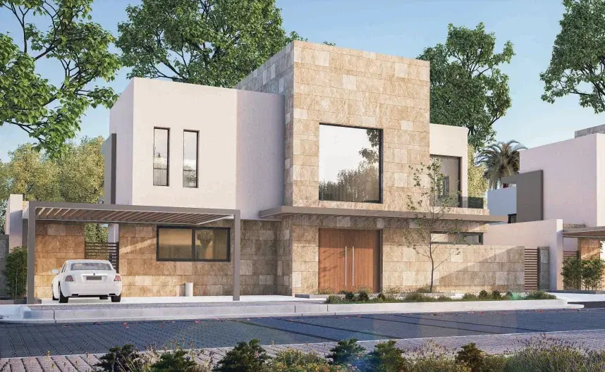 Semi-Finished 3-Bed Townhouse with Pool Access in Al Karma Gates, Sheikh Zayed