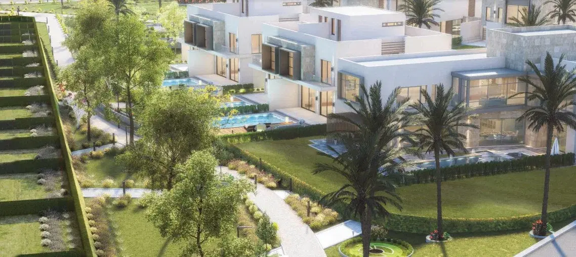 Semi-Finished 3-Bed Townhouse with Pool Access in Al Karma Gates, Sheikh Zayed