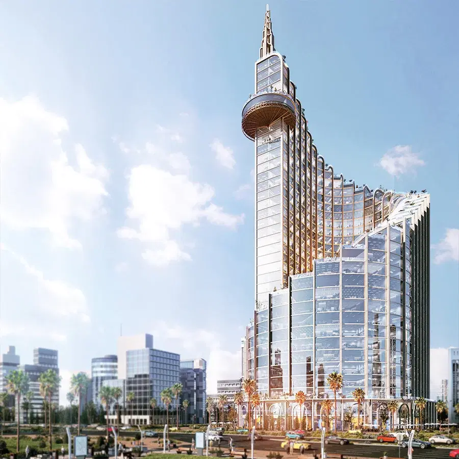 مكتب للبيع في E Tower — غرفة واحدة، الطابق 11 | العاصمة الإدارية الجديدة من United Development Group