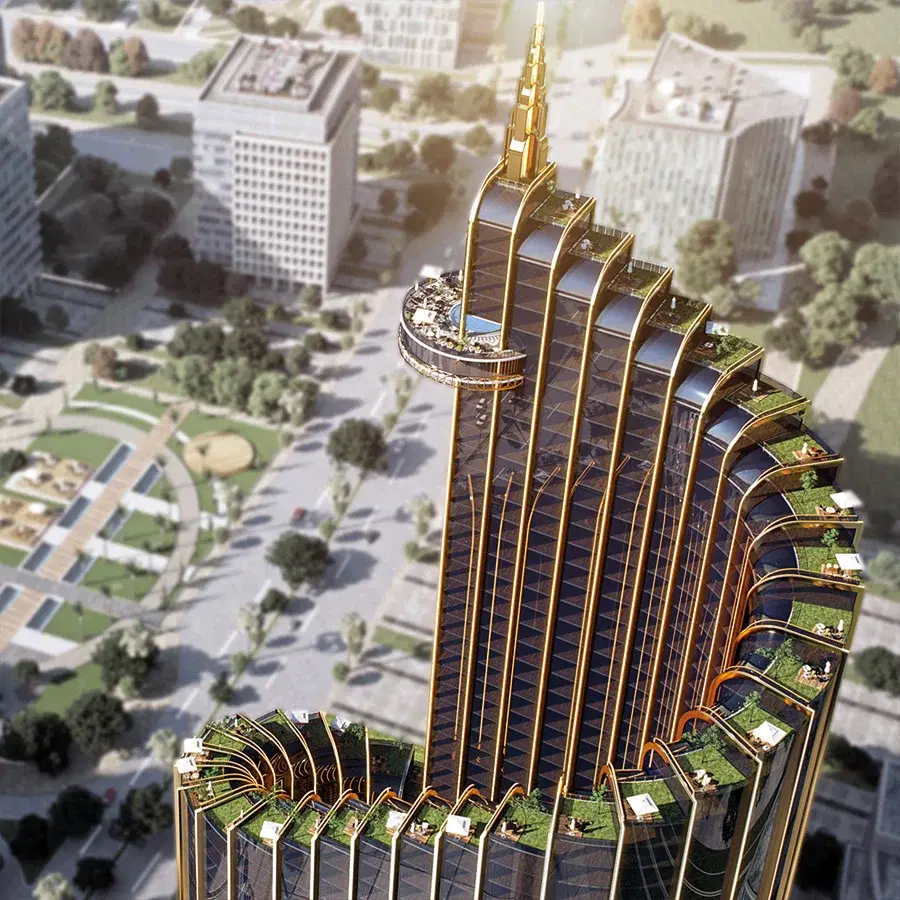 مكتب للبيع في E Tower — غرفة واحدة، الطابق 11 | العاصمة الإدارية الجديدة من United Development Group