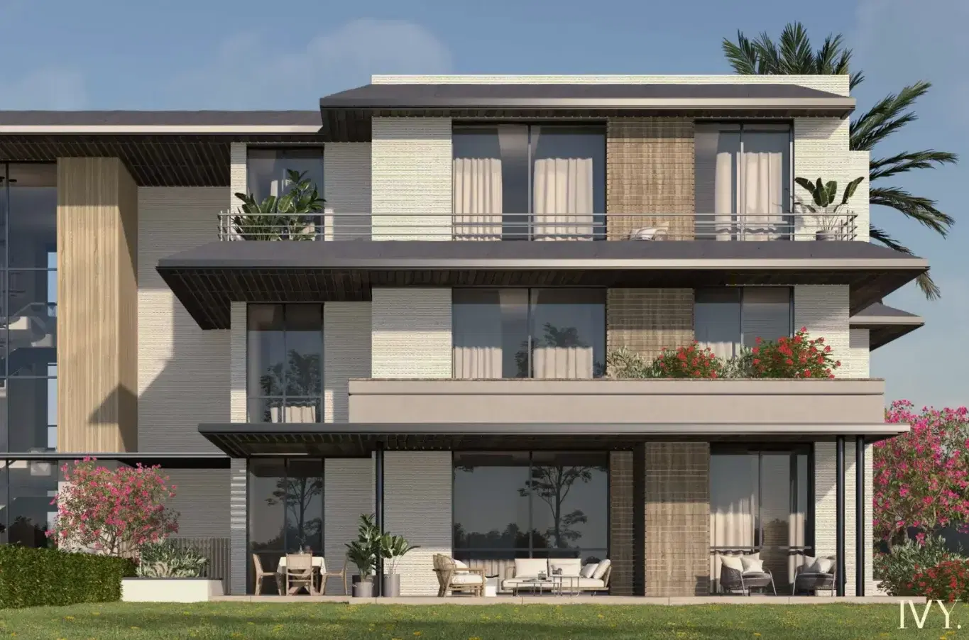 Ground-floor 2‑Bedroom Apartment with Private Garden in IVY — Exclusive by Proplix