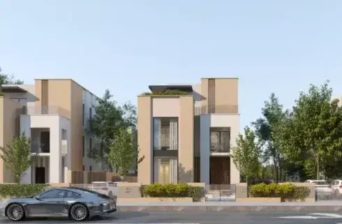 فيلا 4 غرف للبيع في ايفوري ويست الشيخ زايد من PRE Developments