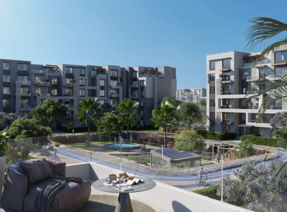 تاون هاوس 3 غرف للبيع في بادية — أكتوبر جاردنز من Palm Hills Developments