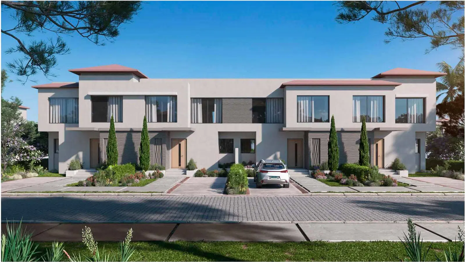 تاون هاوس 3 غرف للبيع في بادية — أكتوبر جاردنز من Palm Hills Developments