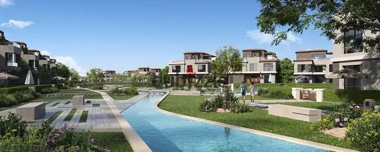 تاون هاوس 3 غرف للبيع في بادية - October Gardens من Palm Hills Developments