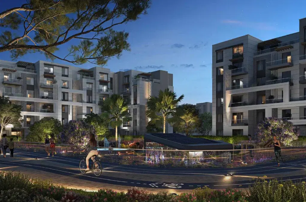 بنتهاوس غرفتين في بادية (October Gardens) من Palm Hills Developments