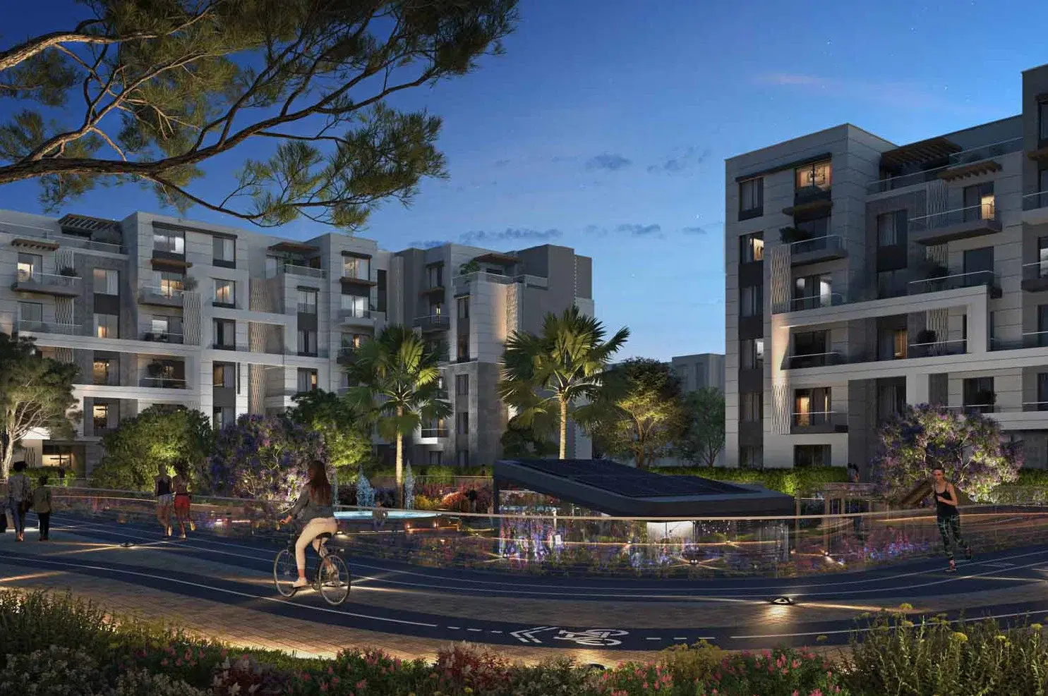 بنتهاوس 4 غرف للبيع في بادية (October Gardens) من Palm Hills Developments