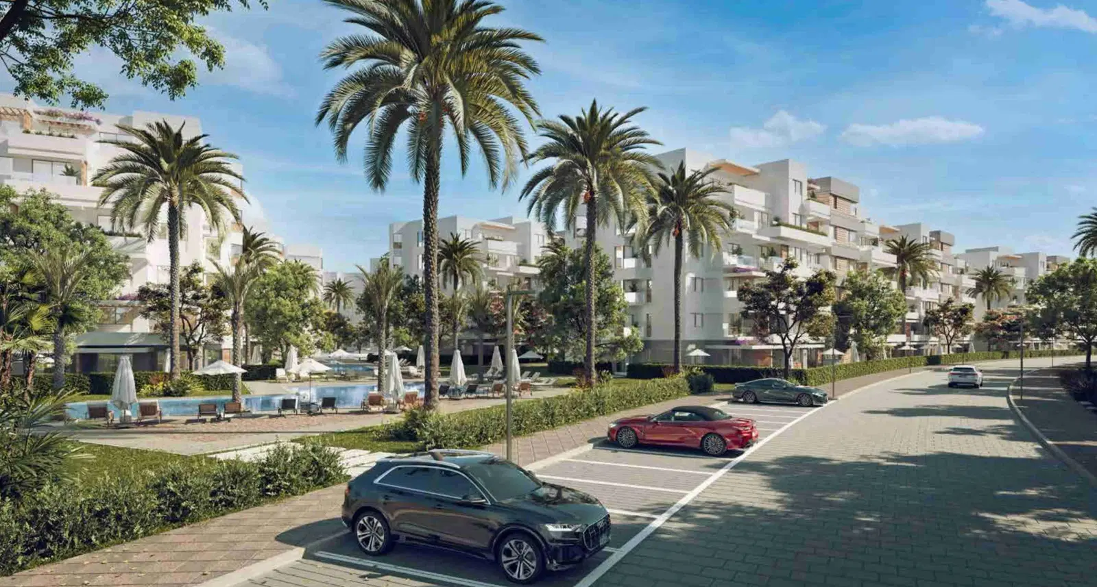 شقة 3 غرف للبيع في بالم هيلز العلمين الجديدة من Palm Hills Developments