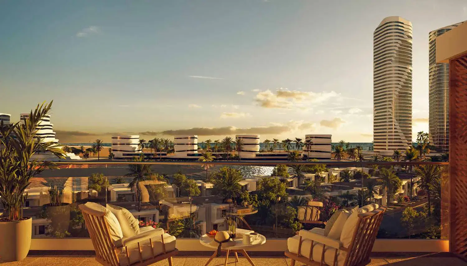 شقة 3 غرف للبيع في بالم هيلز العلمين الجديدة من Palm Hills Developments