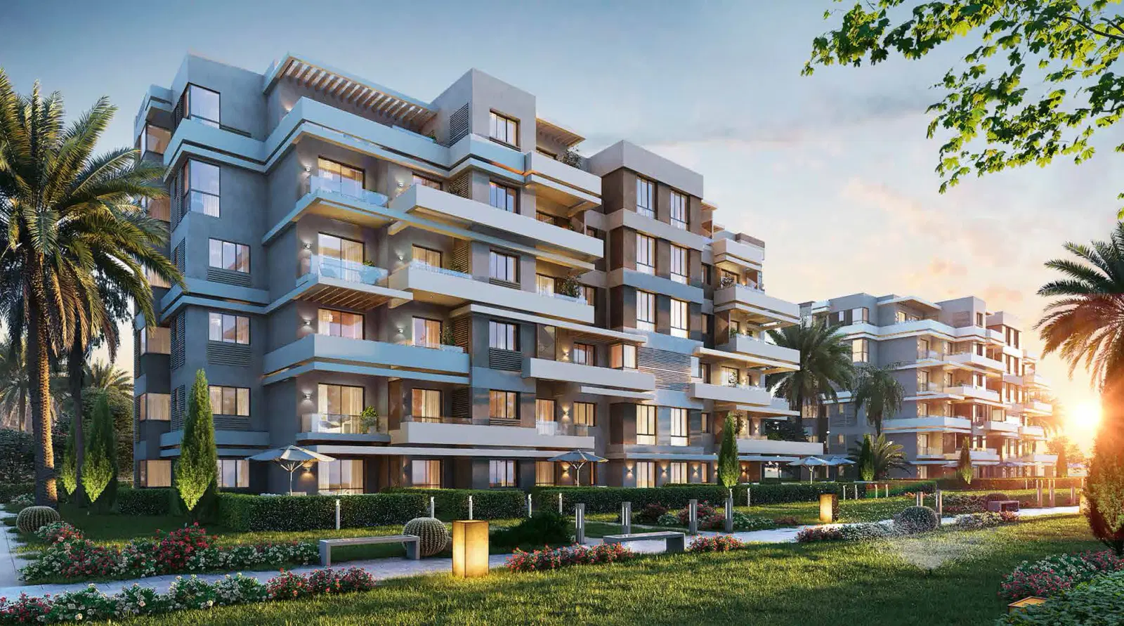شقة 3 غرف للبيع في بالم هيلز العلمين الجديدة من Palm Hills Developments