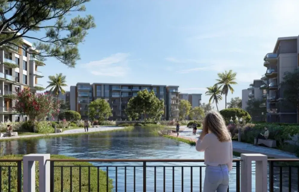 1-Bedroom Ground-Floor Apartment with 30 m² Garden & Pool Access in Palm Hills New Cairo (Phase Cleo) — Listed by Proplix