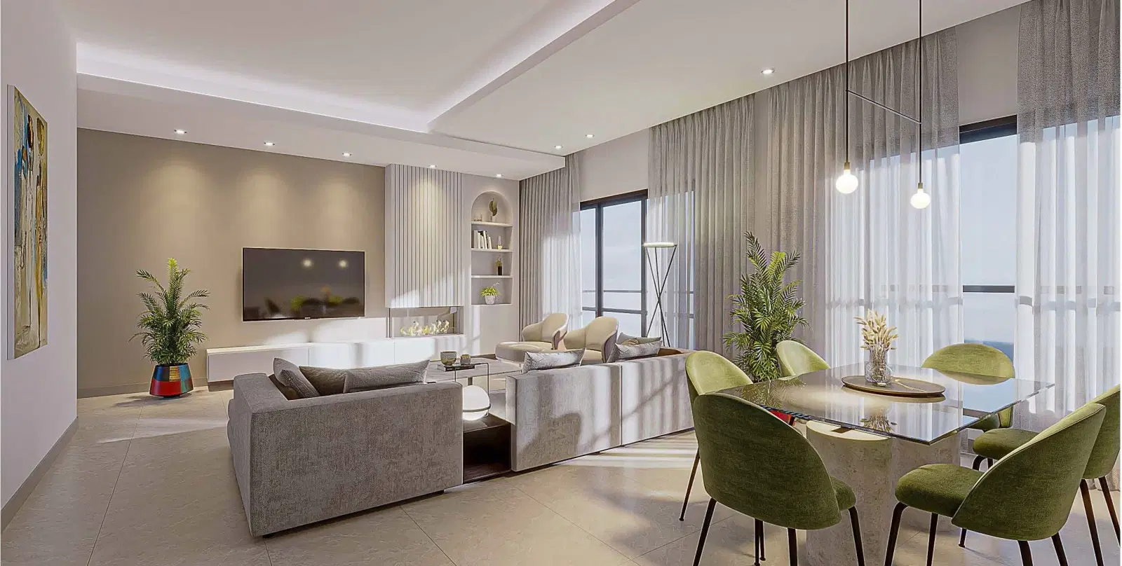 1-Bedroom Apartment for Sale in Cleo Water Residence, Palm Hills New Cairo — Palm Hills Developments