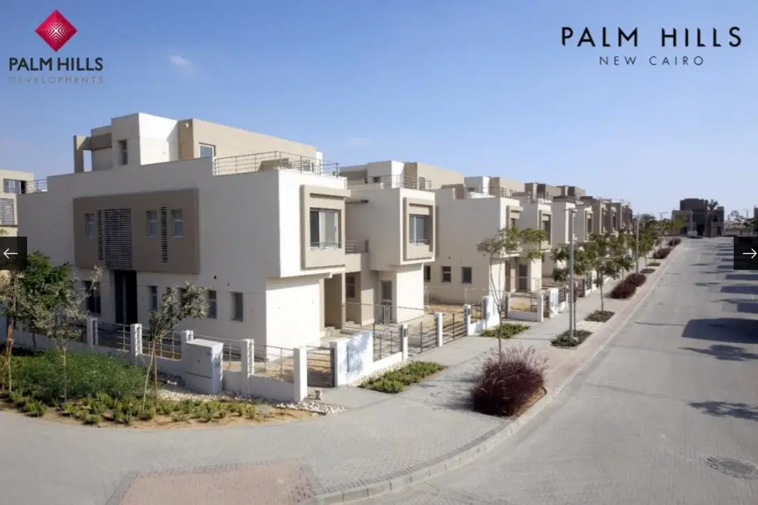 Spacious 4-Bedroom Townhouse for Sale in Palm Hills New Cairo by Palm Hills Developments