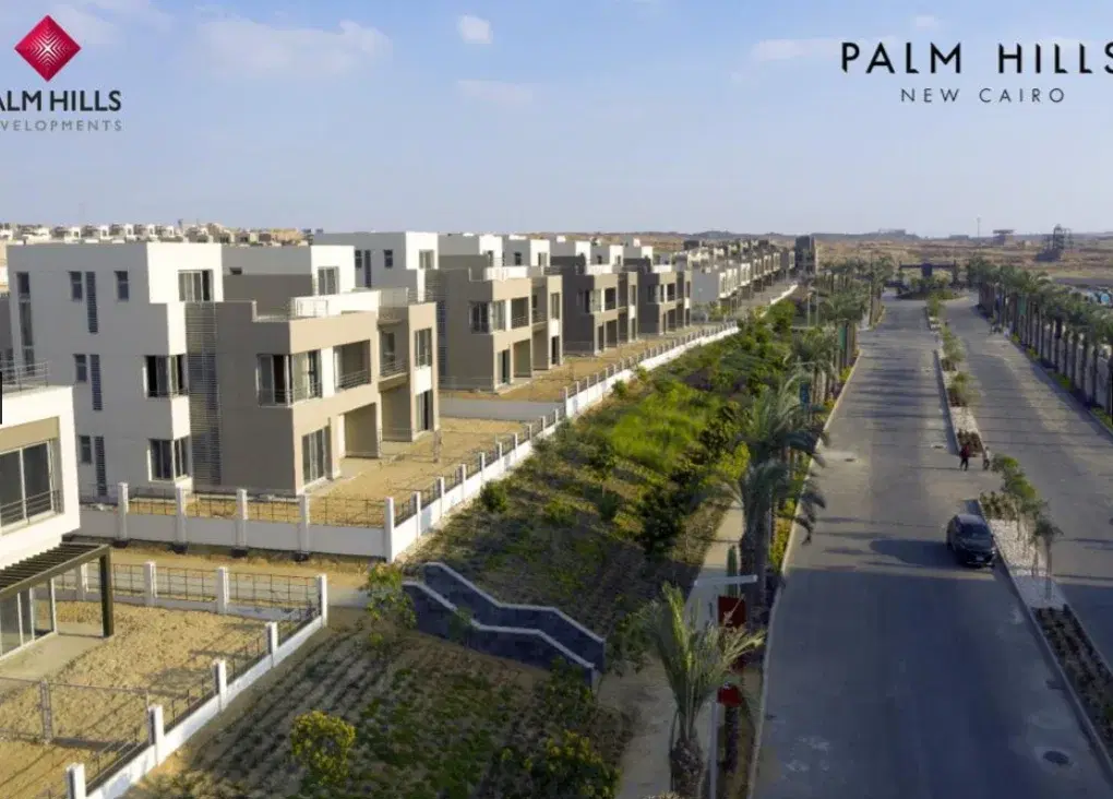 Spacious 4-Bedroom Townhouse for Sale in Palm Hills New Cairo by Palm Hills Developments